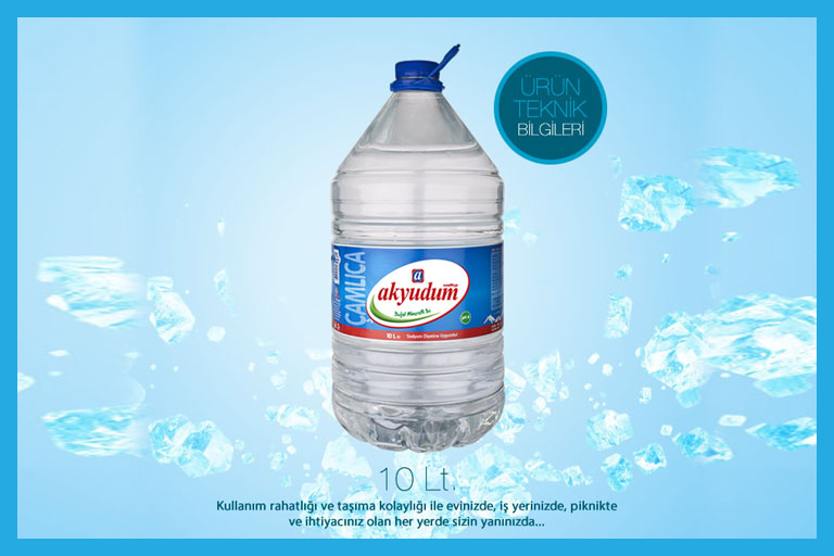 10 litre aytaç akyudum su